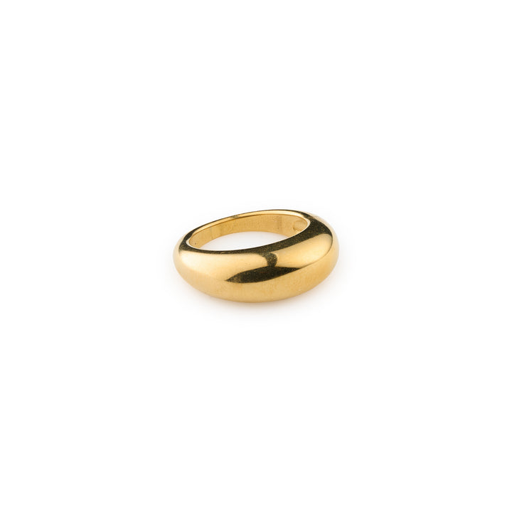 Andie - Kuppelförmiger Chunky-Ring Edelstahl
