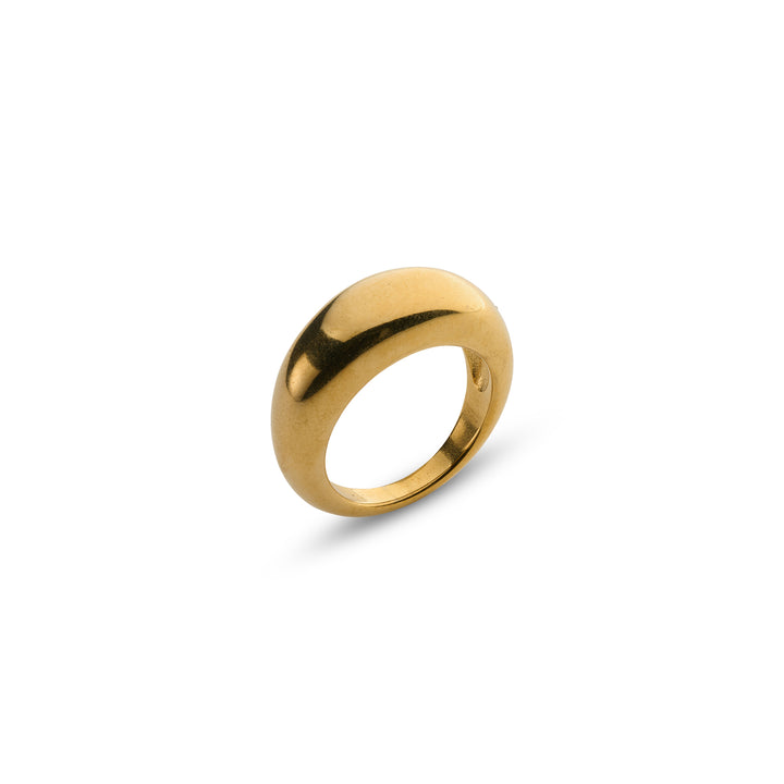 Andie - Kuppelförmiger Chunky-Ring Edelstahl