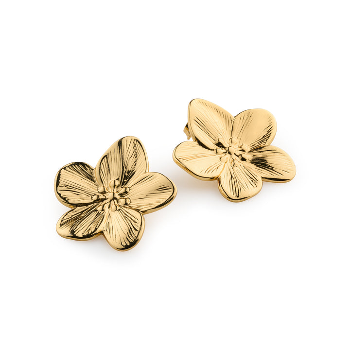 Maebry – Statement Ohrstecker Blumen Edelstahl