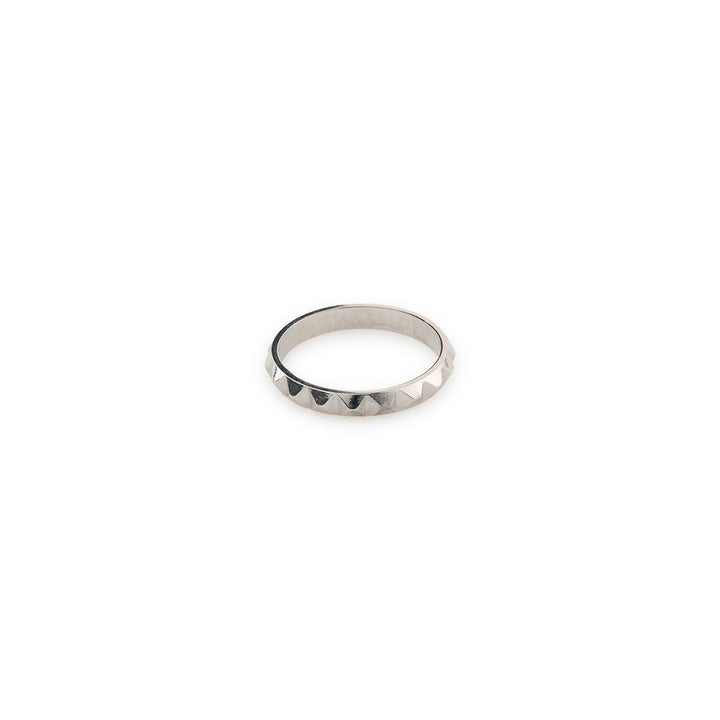 Vide - Zierlicher Ring Spike aus Edelstahl