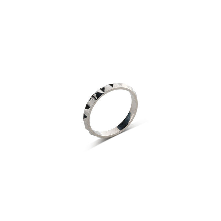 Vide - Zierlicher Ring Spike aus Edelstahl