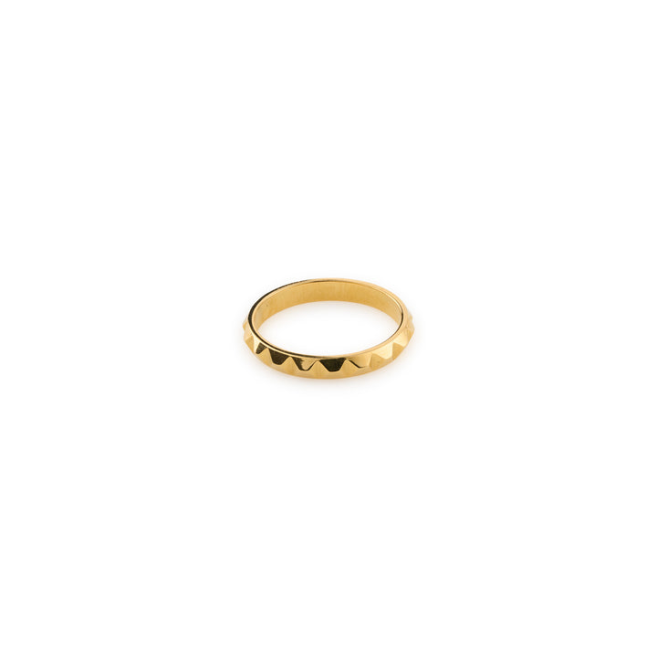 Vide - Zierlicher Ring Spike aus Edelstahl