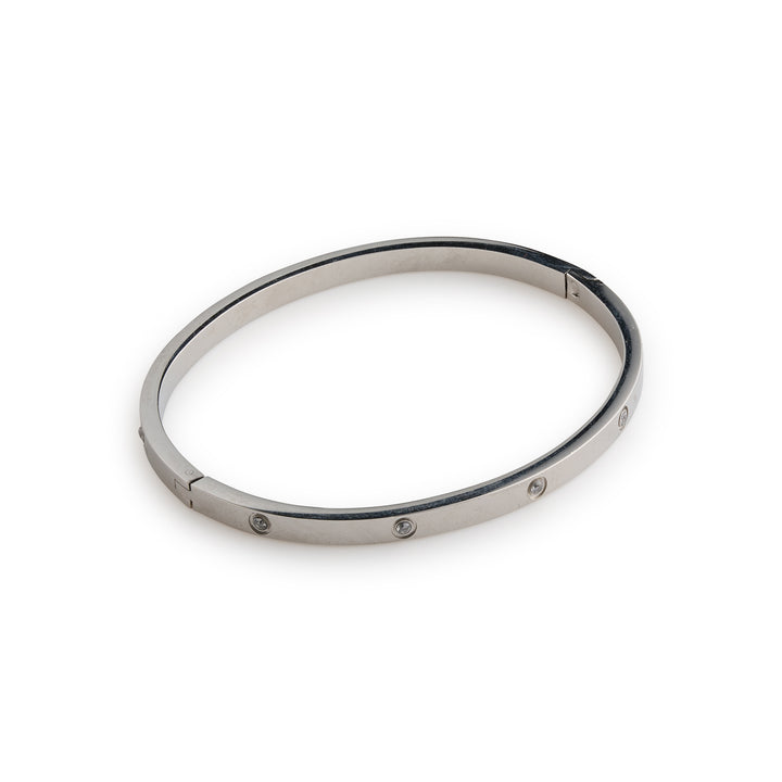 Fiona - Kristallarmband aus Edelstahl