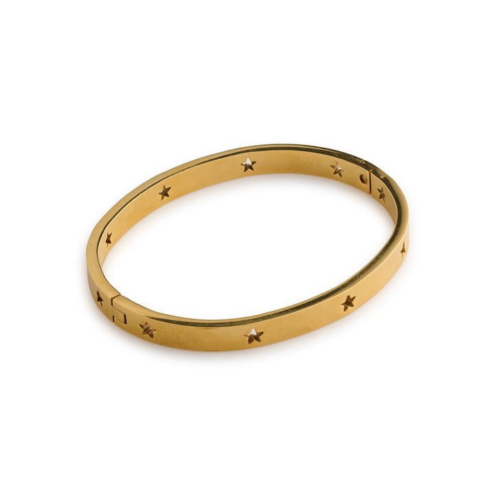 Leia - Star Bangle Armband aus Edelstahl