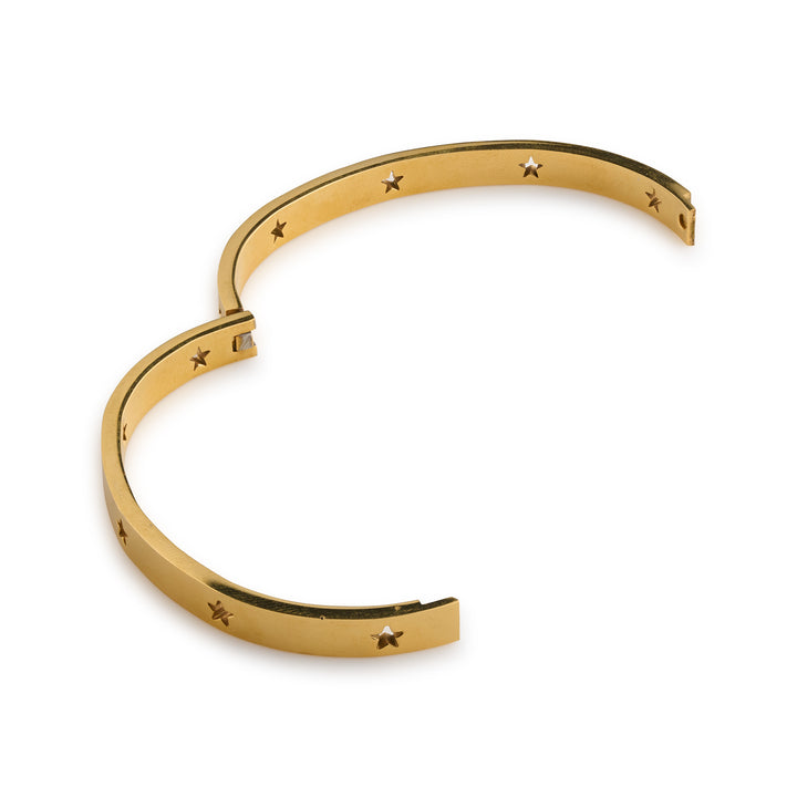 Leia - Star Bangle Armband aus Edelstahl