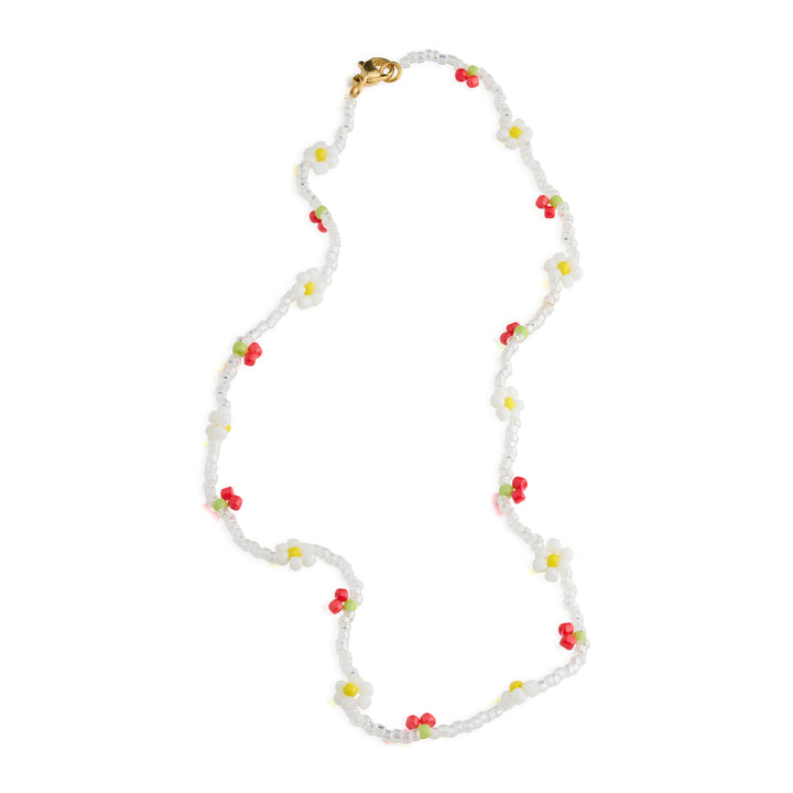 Lovis - Perlenkette Kirsche & Blume
