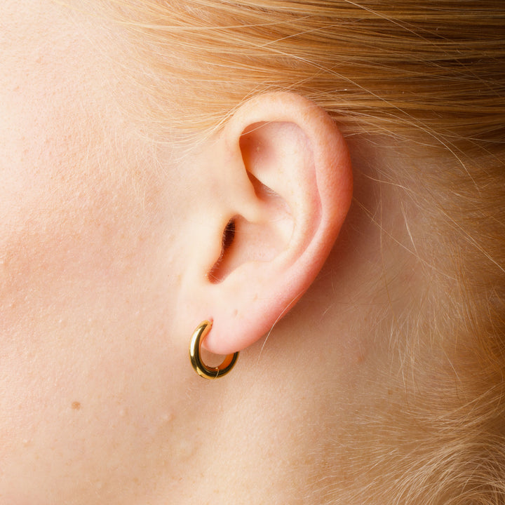 Hollie - Hoop Earrings 13mm Stainless Steel