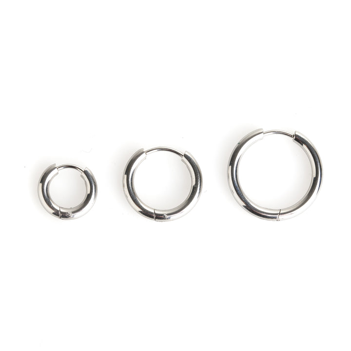 Hollie - Hoop Earrings 17mm Stainless Steel