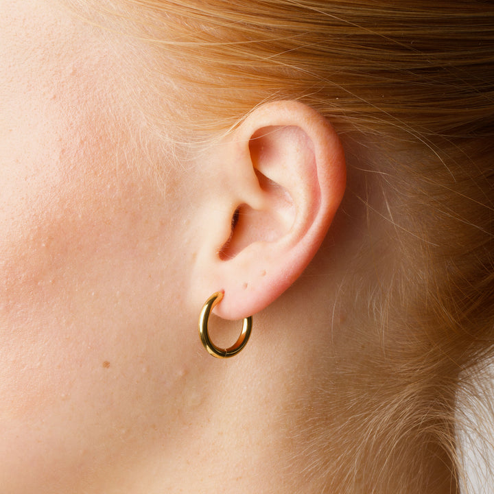 Hollie - Hoop Earrings 17mm Stainless Steel