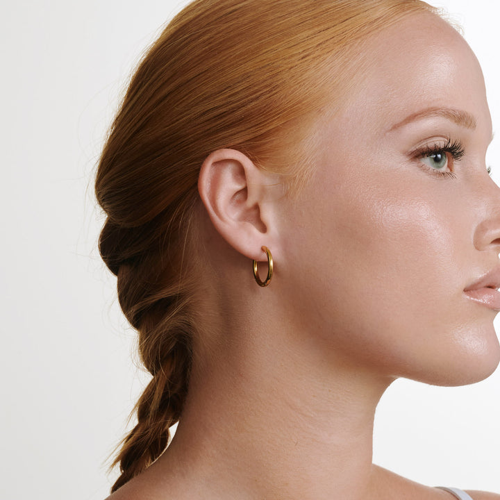 Hollie - Hoop Earrings 21mm Stainless Steel