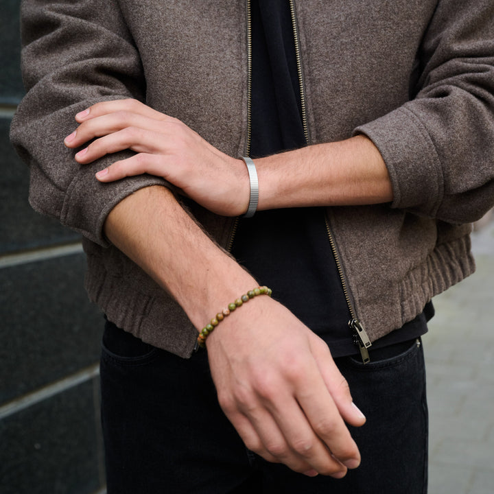 Tage - Bangle Armreif Edelstahl