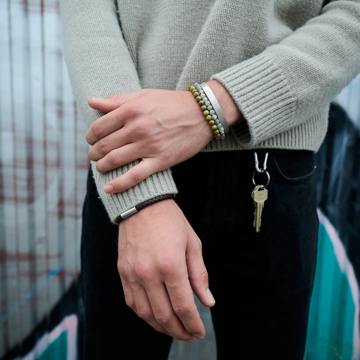 Tage - Bangle Armreif Edelstahl