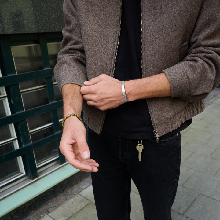 Tage - Bangle Armreif Edelstahl