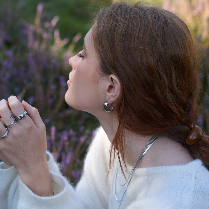 Selena – Chunky Ohrstecker Edelstahl