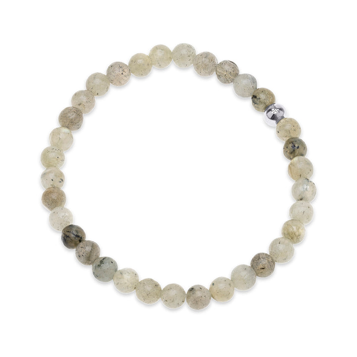 Erik - Steinperlenarmband Edelstahl