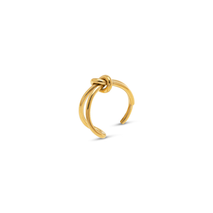 Poppy – Knoten-Ring Edelstahl