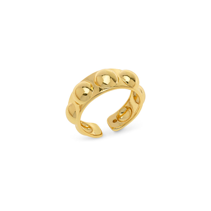 Reah – Strukturierter Ring Edelstahl