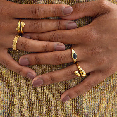 Clara – Weich geformter organischer Ring