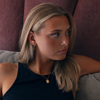Jules – Love Tag Halskette aus Edelstahl