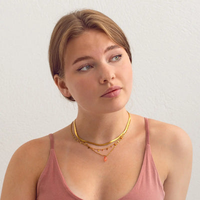 Isolde - Karneol-Halskette