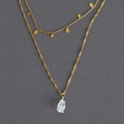 Isolde – Bergkristall-Halskette