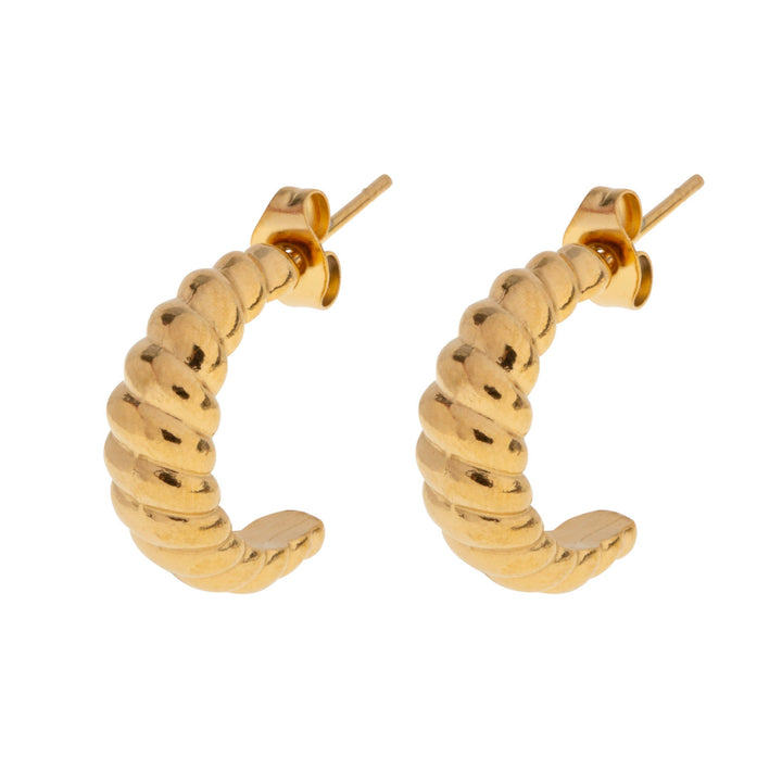 Kali – Croissant Ohrstecker aus Edelstahl