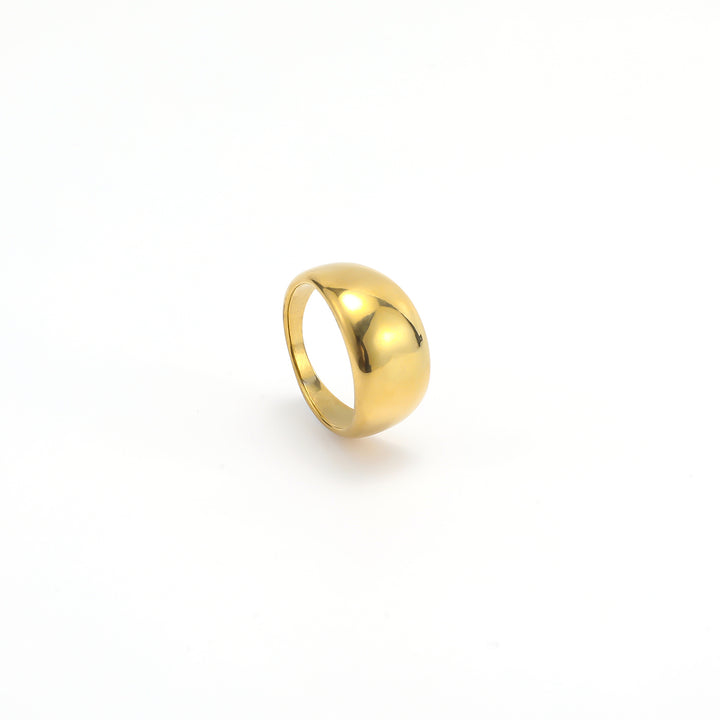 Venus - Kuppel Chunky Ring Edelstahl