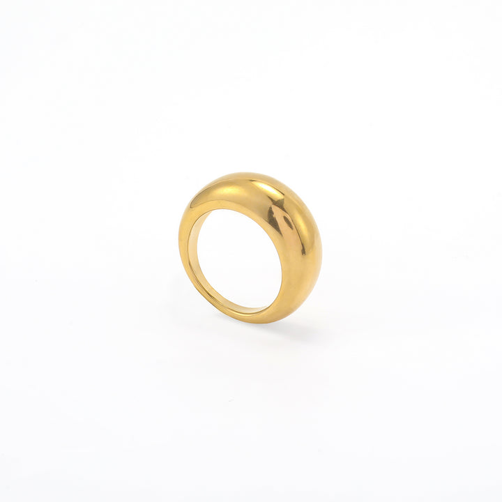 Andie - Kuppelförmiger Chunky-Ring Edelstahl