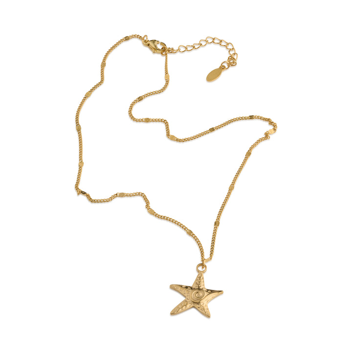 Malin - Starfish Dangling Necklace Stainless Steel