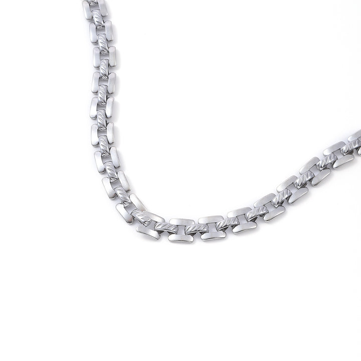 Olivia - Bismarck-Kettenarmband Edelstahl