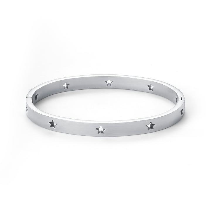 Leia - Star Bangle Armband aus Edelstahl