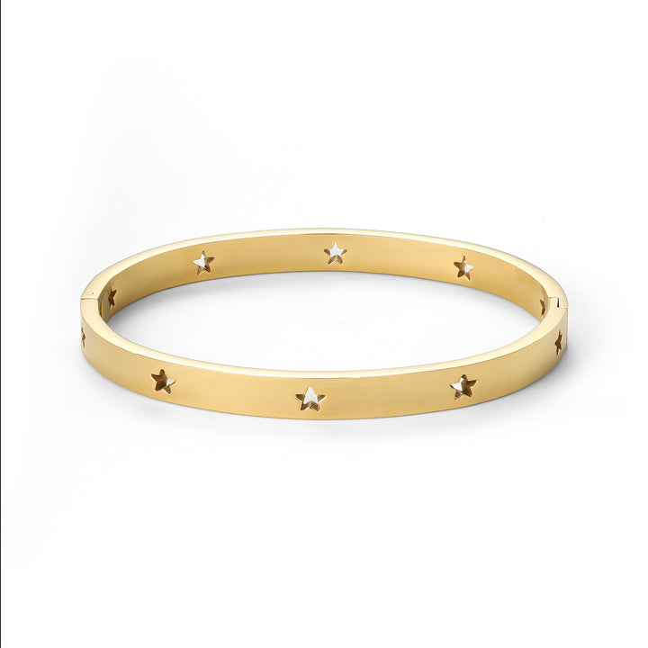 Leia - Star Bangle Armband aus Edelstahl
