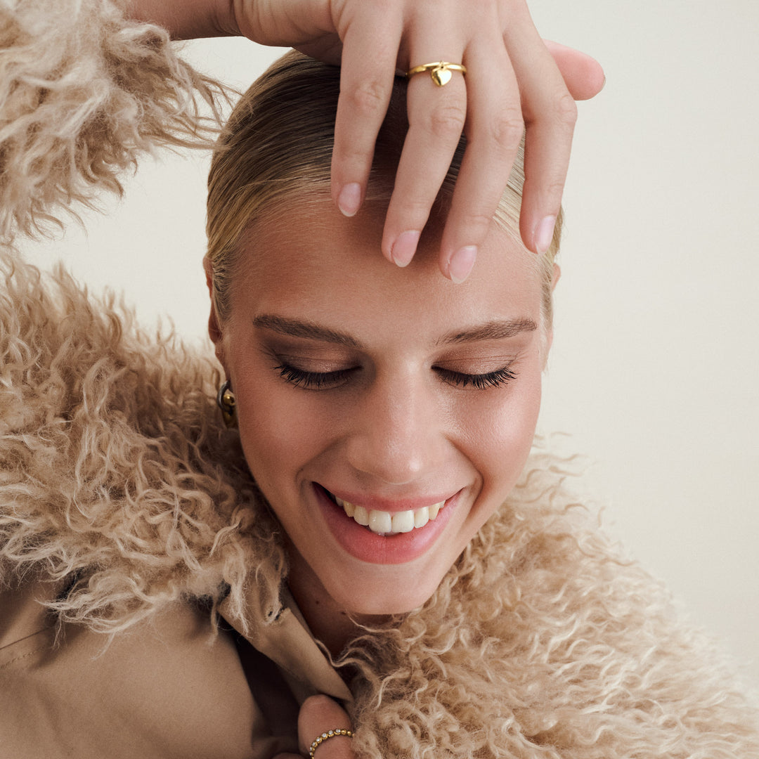 Iselin - Herzring Edelstahl