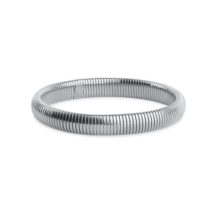 Limei – Stretch-Armspange Edelstahl
