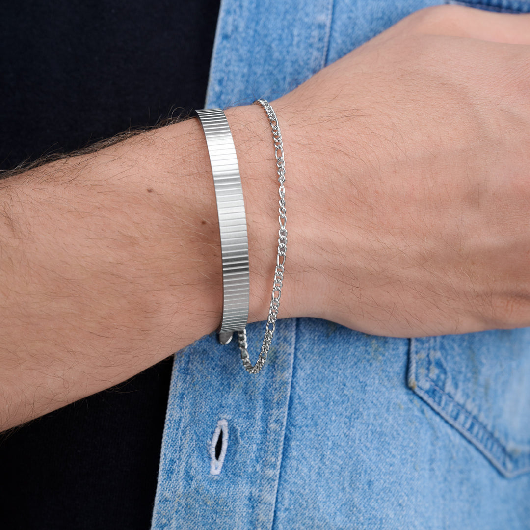 Tage - Bangle Armreif Edelstahl