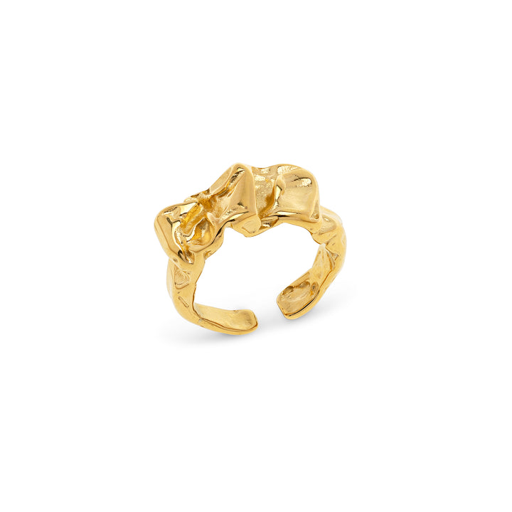 Siri - Chunky Statement Ring Edelstahl