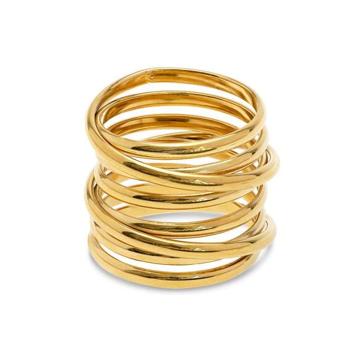 Kylie – Mehrschichtiger Ring Edelstahl