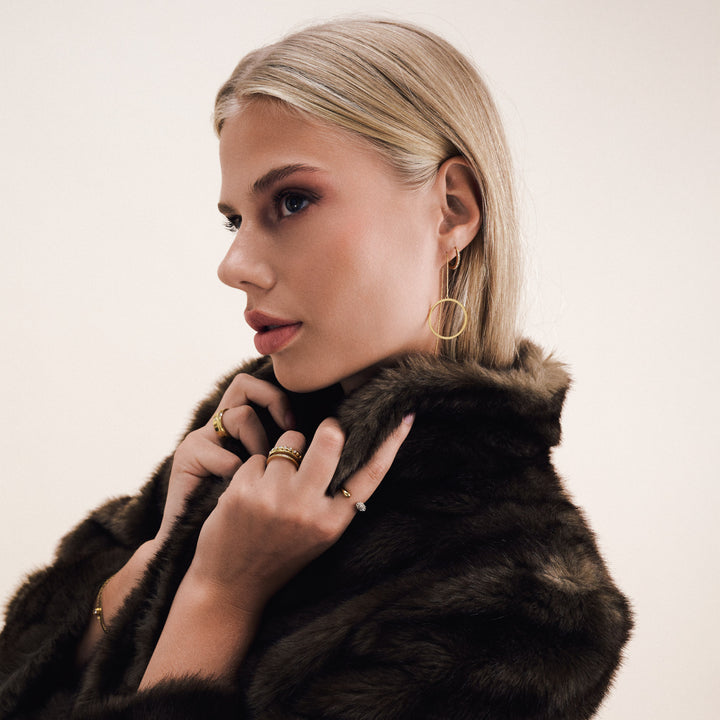 Tiril - Kreis Ketten Ohrringe Edelstahl