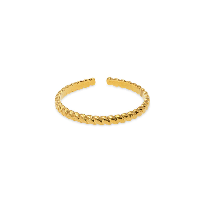 Elna - Struktur Ring Edelstahl