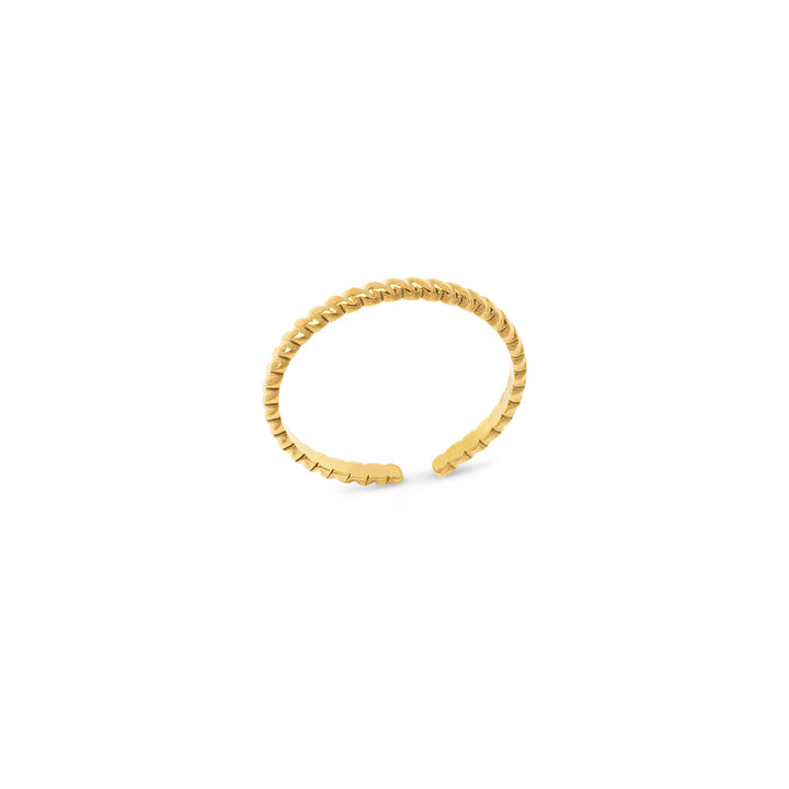 Elna - Struktur Ring Edelstahl