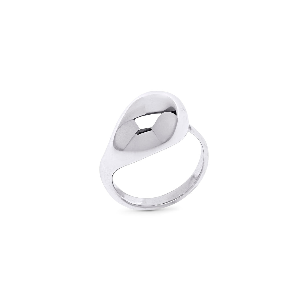 Farah - Statement Ring Edelstahl