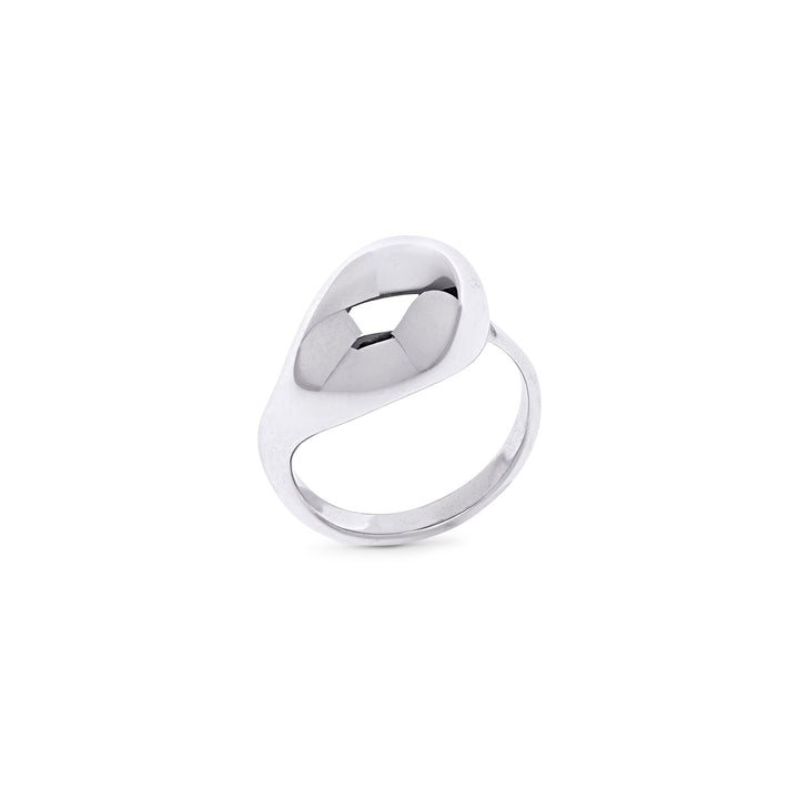 Farah - Statement Ring Edelstahl