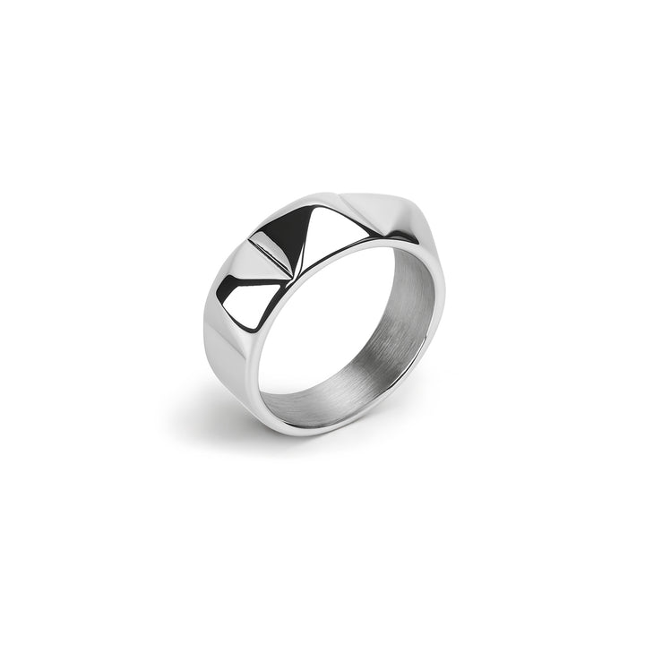 Ru – Spike-Ring Edelstahl
