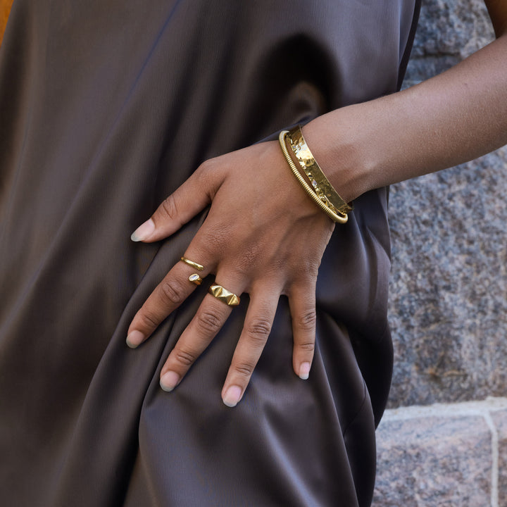 Ru – Spike-Ring Edelstahl