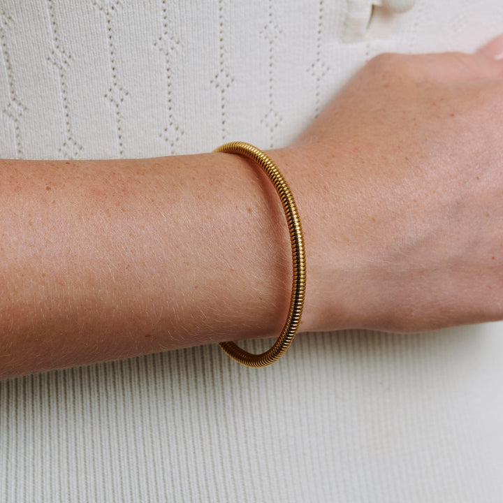 Miva - Abgerundetes Kettenarmband Edelstahl
