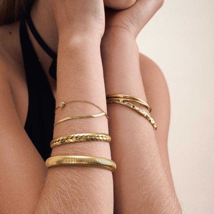 Solvej - Duo Kettenarmband Edelstahl