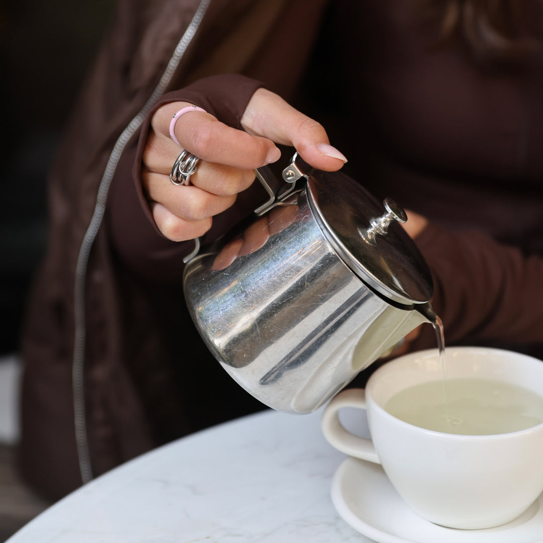 Irene - Ringstack Sleek Edelstahl