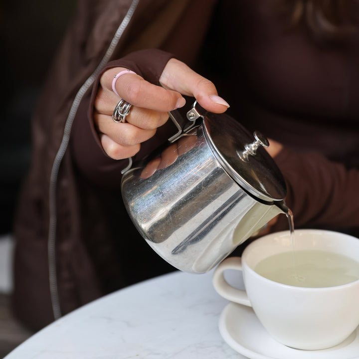 Irene - Ringstack Sleek Edelstahl