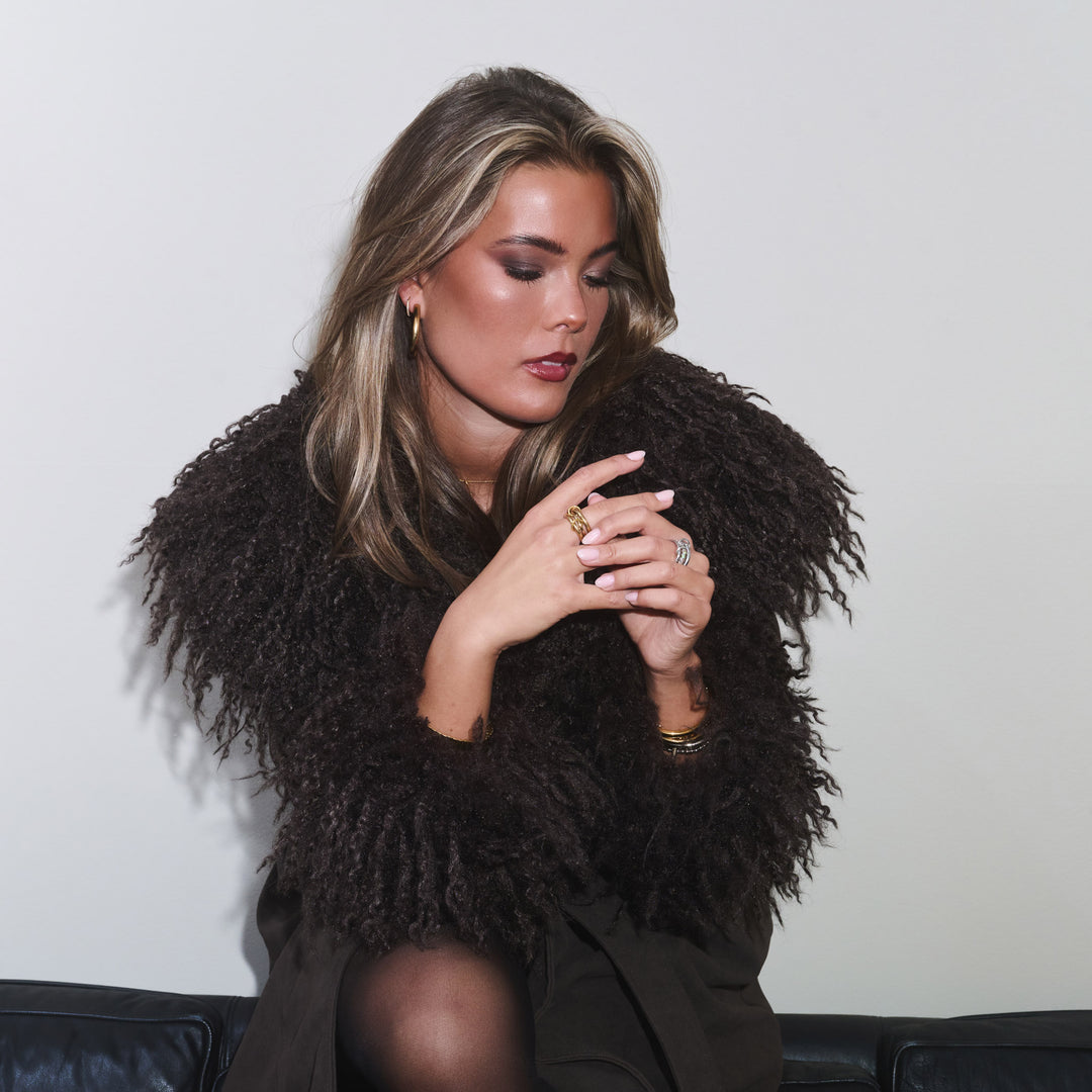 Irene - Ringstack Sleek Edelstahl