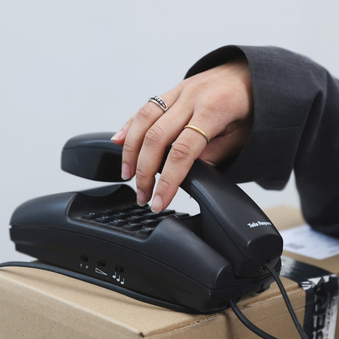 Sigrun - Feiner Ring aus Edelstahl